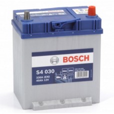 BOSCH S4 40Ah 330A JR+ Asia с бортом